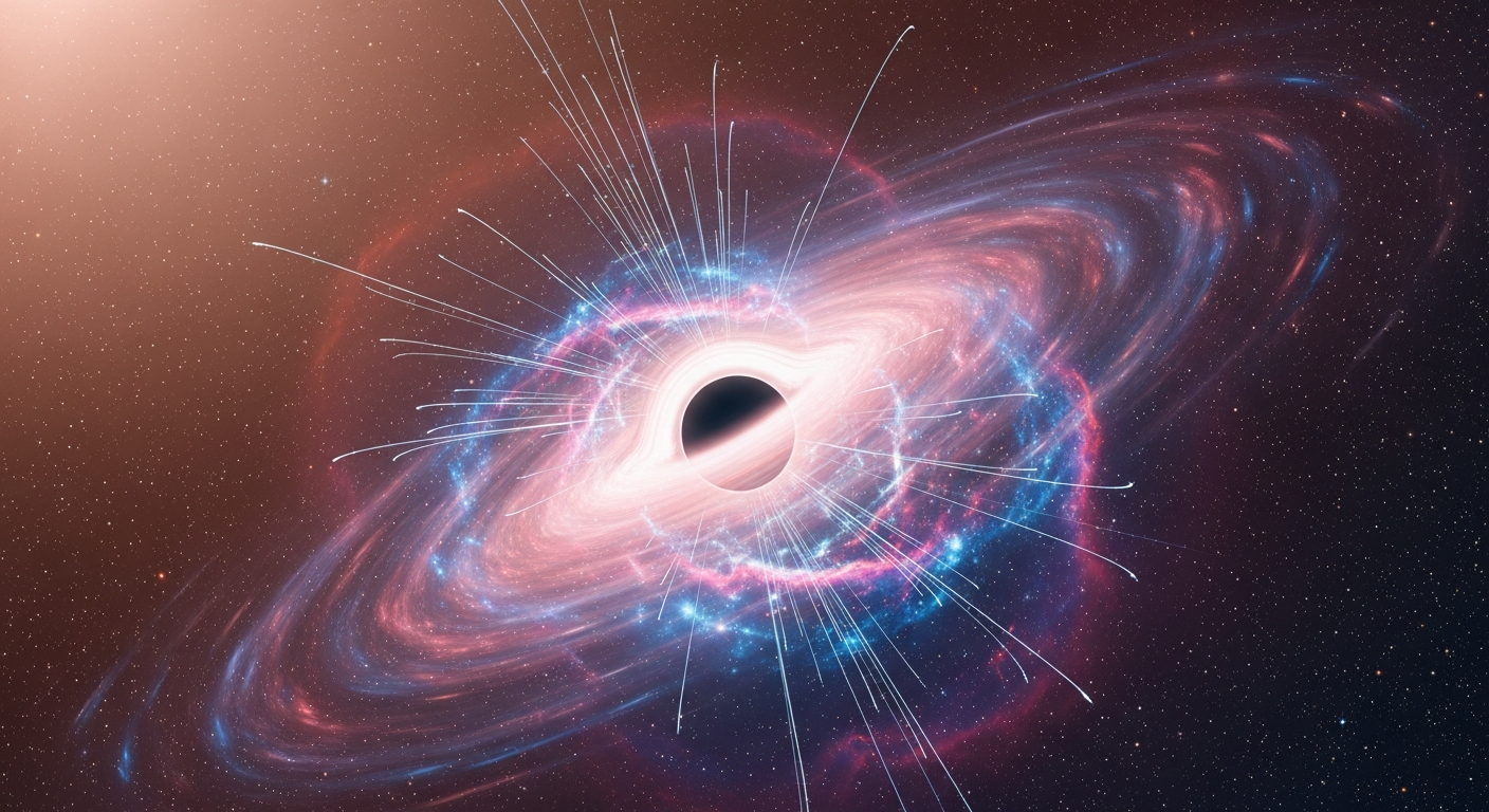 Invisible Shocks Shape A Galaxy's Deep, Fiery Architecture